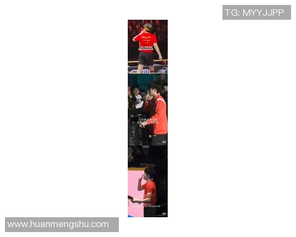 中国男篮队长现场为王楚钦呐喊助威激发全场热情